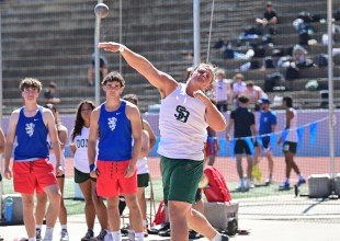 Malachi Johnston Takes Eighth Place in the Shot Put at CIF State Track And Field Final