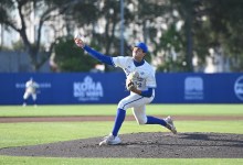 Jackson Flora Delivers Two-Hit Shutout in UC Santa Barbara’s 1-0 Win Over UC Riverside