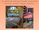 Sound Bath, Sauna, and Breathwork