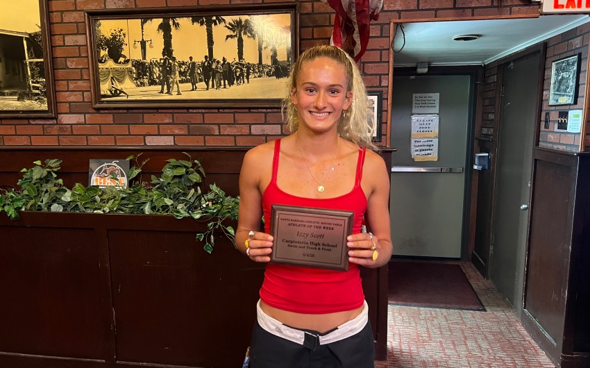 SBART Press Luncheon: Izzy Scott and Eli Carnaghe Receive Athlete of the Week Awards