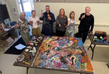 Abstract Work Brings Together Seven Artists