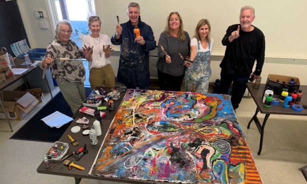 Abstract Work Brings Together Seven Artists