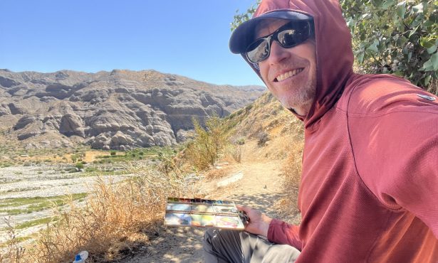 Santa Barbara’s Kevin Gleason Paints the Pacific Crest Trail