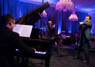 Bantering for Arts Education with Jonathan Groff and Jane Lynch 