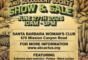 SB Cactus and Succulent Society Show and Sale