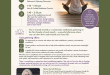 Community Meditation Gathering with Sarah McLean