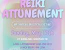 Reiki Attunements Level 1 & 2