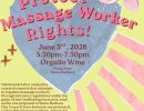 Protect Massage Worker’s Rights!