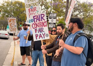 KEYT Workers Picket in Santa Barbara While Contract Negotiations Stall