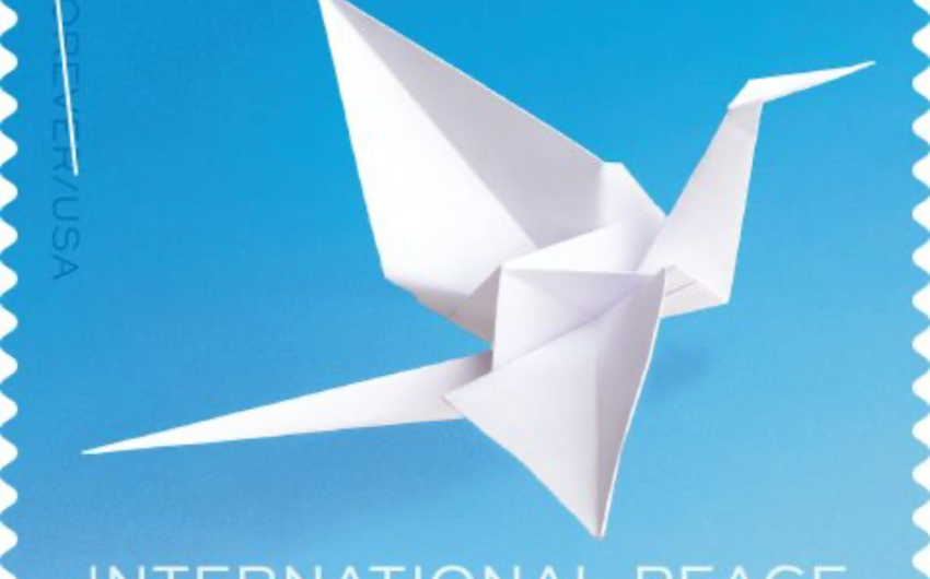 Santa Barbara Peace Crane Featured on New U.S. Stamp