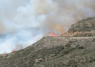 Santa Rosa Island Fire Explodes to More than 10,000 Acres over Weekend