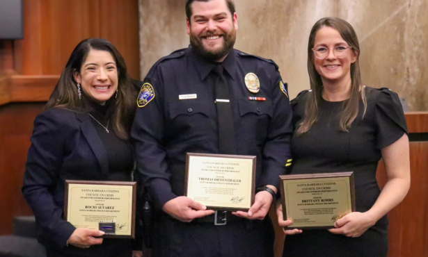 Santa Barbara Police Department’s Co-Response Team Honored with Thomas Guerry Award 