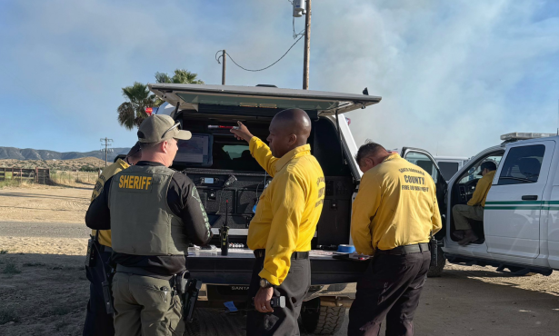 Two Suspected Burglars Arrested in Evacuation Zone for Foothill Fire in Cuyama Valley