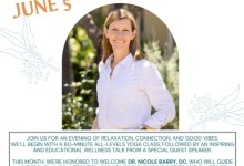 Flow’s 1st Friday Yoga & Tea Social- Special Guest