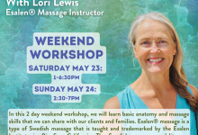 Esalen® Massage Weekend Workshop