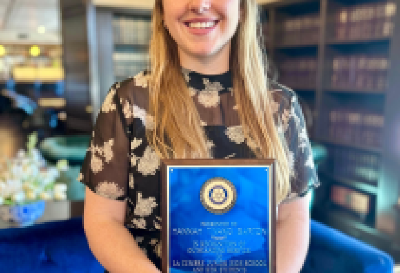 Four Local Teachers Receive Top Honors from Rotary Club of Santa Barbara 