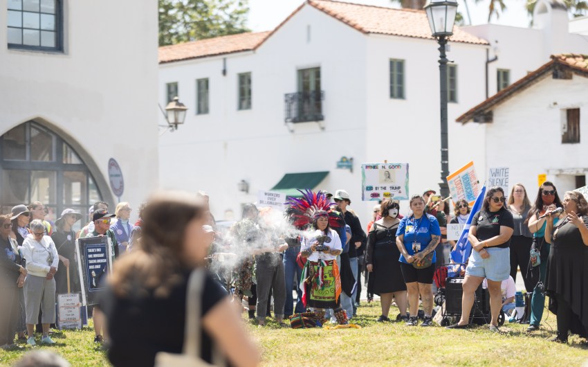 May Day Rallies Celebrate Workers, Immigrants on Central Coast