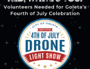 Volunteers Needed for Goleta’s 4th July Drone Show