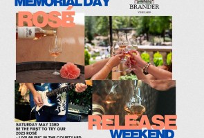 Memorial Day Weekend @ Brander ! Rosé Release Day!