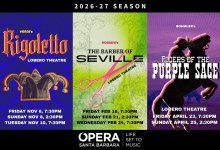 Opera Santa Barbara Announces Expanded 2026-27 Season Lineup