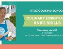 Essential Knife Skills Cooking Class