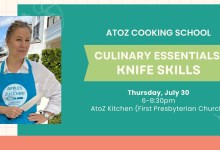 Essential Knife Skills Cooking Class