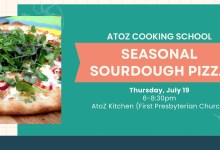 Seasonal Sourdough Pizza Cooking Class