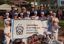 Goleta Valley South Little League 10U All Stars Defeats DPLL 5-2 to Claim District 63 Championship