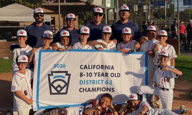 Goleta Valley South Little League 10U All Stars Defeats DPLL 5-2 to Claim District 63 Championship