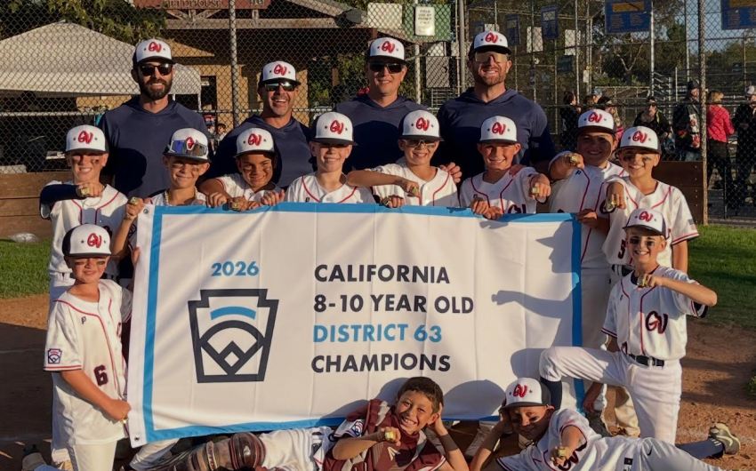 Goleta Valley South Little League 10U All Stars Defeats DPLL 5-2 to Claim District 63 Championship