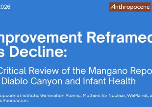 San Luis Obispo Healthiest Decades Happened with Diablo Canyon Operating