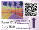 Paint Party- Jules by The Sea