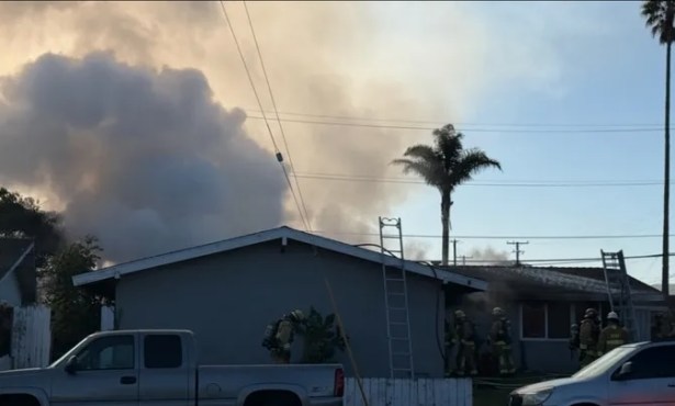 Lompoc House Fire Displaces Family of Three, Leaves Two Cats Dead