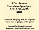 Mahjong Lessons with Handsymahjong