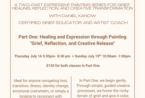 Art4Grief & Meaning: Expressive Painting Part 1