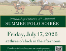 Friendship Center’s Summer Polo Soirée Fundraiser