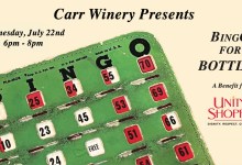 Bingo for Bottles ~ Benefitting the Unity Shoppe