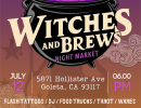 Witches and Brews Night Market