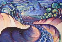 Early Abstract Works by Chris Potter on View for One Night Only