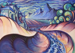 Early Abstract Works by Chris Potter on View for One Night Only