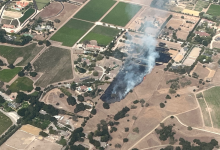 Alamo Fire Starts in Heart of Santa Ynez Valley