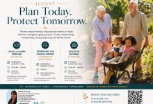 August Educational Series for Families & Homeowner