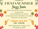 Santa Barbara Jazz Society Fiesta Summer Jazz Jam