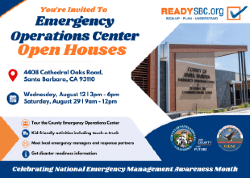 Explore the County’s Emergency Operations Center During Two August Open Houses