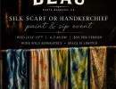 Silk Scarf Paint & Sip Event- House of Beau Bar