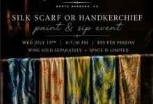 Silk Scarf Paint & Sip Event- House of Beau Bar