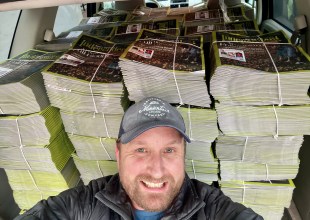 Tyler Traverses the Downtown Paper Route