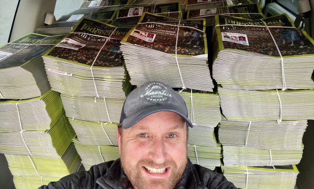 Tyler Traverses the Downtown Paper Route