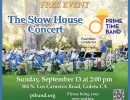 Prime Time Band Stow House Concert