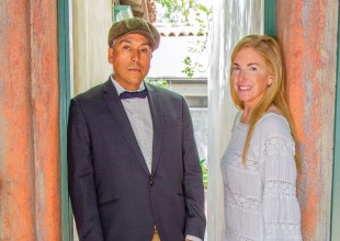 Artists Pedro De La Cruz and Olivia Joffrey Together at Art & Soul Gallery in Downtown Santa Barbara